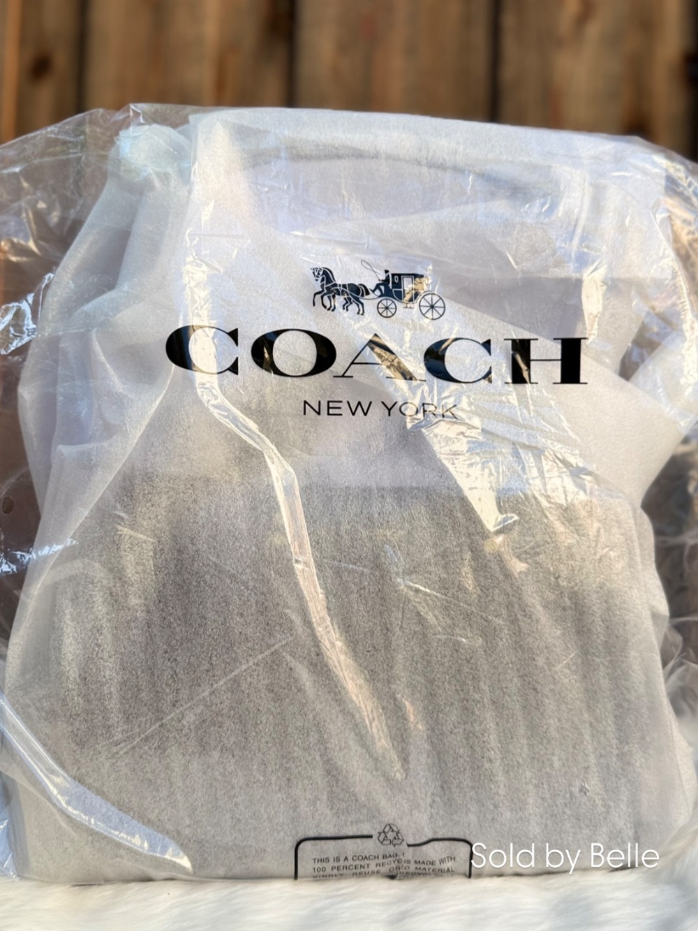 NWT Coach Rogue 31 Maple Brass Bag Purse - Picture 6 of 6